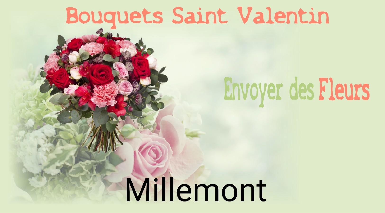 Roses de Saint-Valentin livrées à Millemont